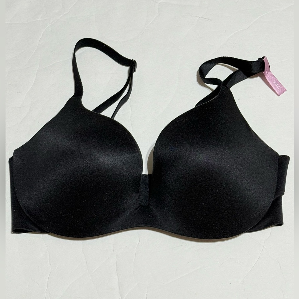 Ambrielle black Everyday t-shirt Bra 34C padded NWOT